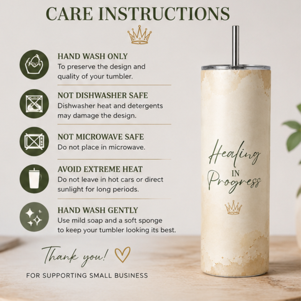 Healing in Progress Tumbler