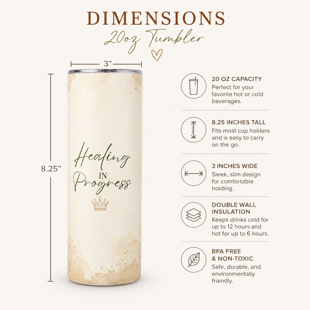 Healing in Progress Tumbler