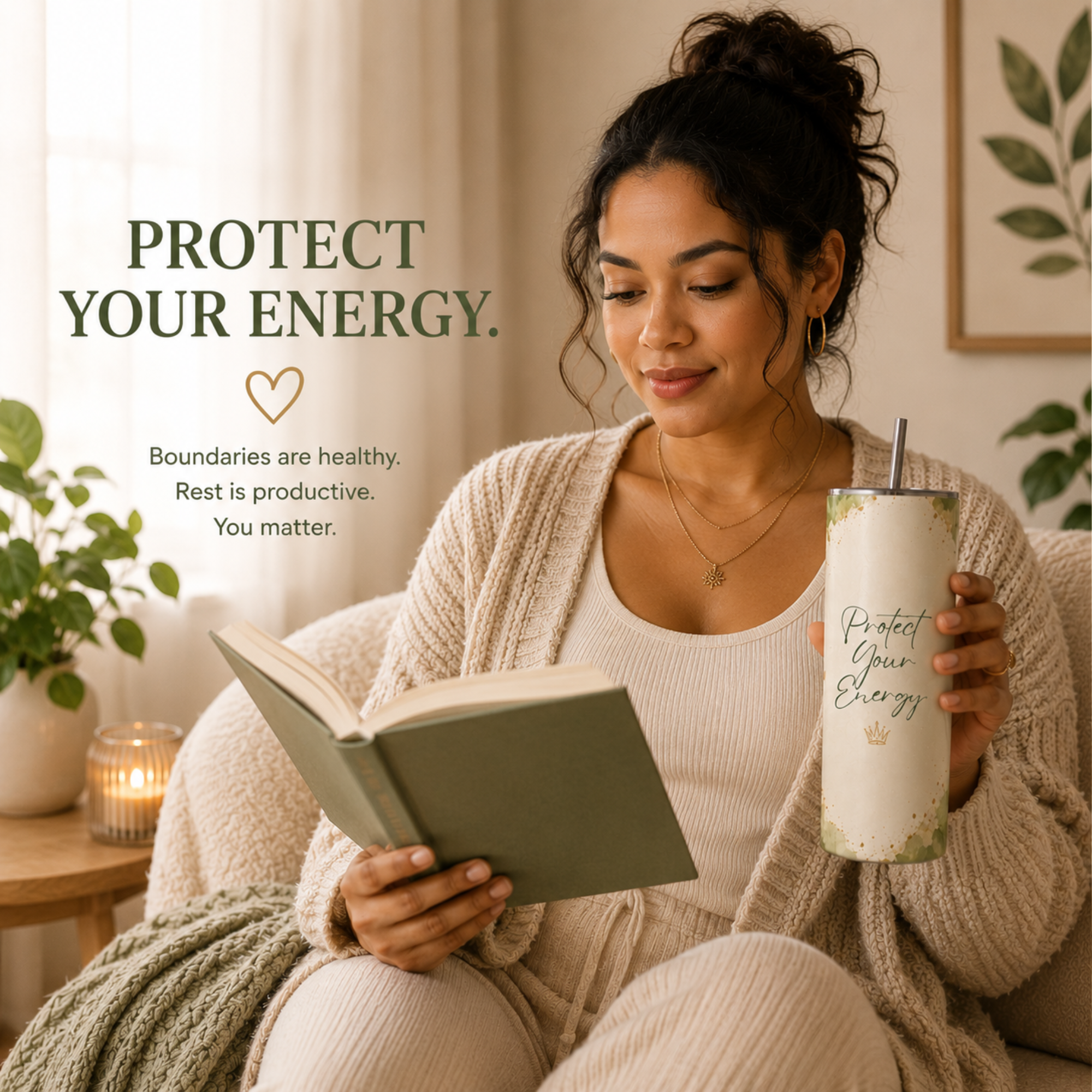 Protect Your Energy Tumbler