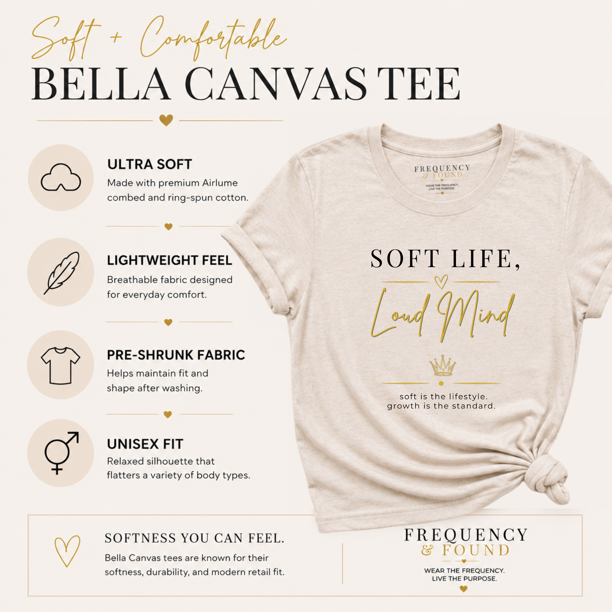 Soft Life, Loud Mind Tee